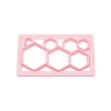 Hexagon Plastic Baking Cake Cutting Dies Mold DIY-WH0001-79-1