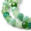 Glass Beads Strands GLAA-E036-09F-4