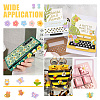84Pcs 14 Styles Spring Theme Opaque Resin Cabochons CRES-PH0001-13-6