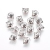 Tibetan Style Alloy Kitten Beads TIBEP-GC178-AS-NR-2