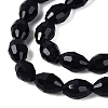 Opaque Solid Color Glass Beads Strands LS-GLAA-N071-01A-C12-3