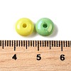 UV Plating Opaque Acrylic Beads X-MACR-F083-13-3