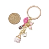 Alloy and Enamel Keychain KEYC-JKC00839-3