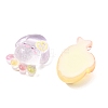 Ocean Theme Transparent Resin & Paillette Cabochons RE-CBA9C4E-01-2