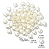 ABS Plastic Imitation Pearl Beads OACR-YW0001-85A-2