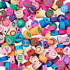 300Pcs Handmade Polymer Clay Colours Beads CLAY-CW0001-02B-12