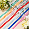 BENECREAT 24M 12 Colors Polyester Elastic Shoulder Strap OCOR-BC0001-84-5