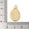 Brass Resin Pendants KK-U046-15G-3