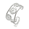 304 Stainless Steel Cuff Bangles for Women BJEW-Z096-04P-4