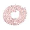 Electroplate Glass Beads Strands EGLA-A034-T4mm-B12-3