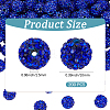 200Pcs Pave Disco Ball Beads RB-PA0001-11C-2