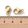 304 Stainless Steel Lobster Claw Clasps STAS-V007-01D-G-3
