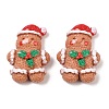 Christmas Opaque Resin Cabochons LS-CRES-Z015-01B-1