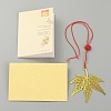 Brass Bookmarks AJEW-WH0322-02B-G-1