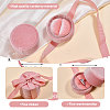 2Pcs Round Velvet Ring Boxes & Pendant Boxes Sets VBOX-CA0001-04B-4