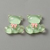 Translucent Resin Cabochons RESI-WH0035-28D-1