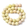 Natural Lemon Jade Beads Strands G-H343-D01-12mm-A-3