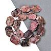 Natural Rhodonite Beads Strands G-B125-P01-01-2