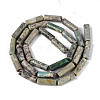 Natural Shoushan Stone Beads Strands G-T141-78A-2