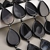 Natural Banded Agate/Striped Agate Beads Strands GG-CBAE0EB-01A-02-1