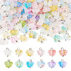 100Pcs Acrylic Pendants PALLOY-TAC0168-1