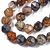 Natural Agate Beads Strands X-G-N326-94-3
