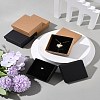12Pcs 2 Colors Cardboard Paper Jewelry Set Boxes CBOX-FS0001-01-10