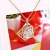 (Jewelry Parties Factory Sale)Fashion Brass Pendant Necklaces NJEW-BB23099-3