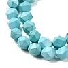 Natural Magnesite Beads Strands G-P598-B01-02-4