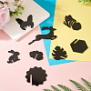 32Pcs 8 Styles Acrylic Wine Glass Charms OACR-TA0003-96-5