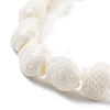 Synthetic Coral Carved Beads Strands CORA-C003-13B-03-3