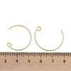 Brass Earring Hooks KK-C069-02G-3