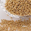 Electroplate Glass Seed Beads X-SEED-Q003-01-2