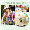 Bees Computerized Embroidery Cloth Iron on/Sew on Patches PATC-WH0002-131-5