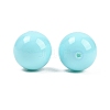 Electroplate Opaque Glass Beads GLAA-A044-01C-2