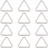 12Pcs Triangle Iron Linking Rings IFIN-CP0002-96P-6