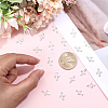 100Pcs Brass Tiny Cross Charms KK-BBC0024-59S-3