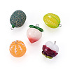 Elecrelive 32Pcs 16 Style Alloy Enamel & Resin Pendants and Charms ENAM-EL0001-01-3