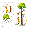 PVC Height Growth Chart Wall Sticker DIY-WH0232-030-3