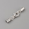 Brass Lobster Claw Clasps FIND-WH0044-78S-1