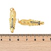 Brass Micro Pave Cubic Zirconia Pendants KK-U058-12G-3