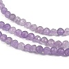 Natural Lavender Amethyst Beads Strands X-G-C127-A03-04-4
