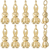12Pcs Brass Pendants KK-BBC0019-16-1