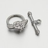 Tibetan Style Alloy Toggle Clasps X-K090B051-1
