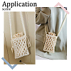   2Pcs 2 Style Resin Beads Bag Handles DIY-PH0021-29-3