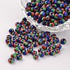 6/0 Opaque Colours Seep Glass Beads SEED-M006-A08-1