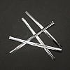 Silver Metallic Plastic Twist Ties for Candy Bags X-OCOR-R001-80mm-1-1