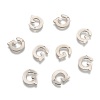 Tarnish Resistant 304 Stainless Steel Letter Charms STAS-O072-G-2