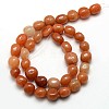Natural Red Aventurine Nuggets Beads Strands X-G-L154-12-3