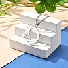 304 Stainless Steel Pendant Necklaces for Women NJEW-U021-07P-1